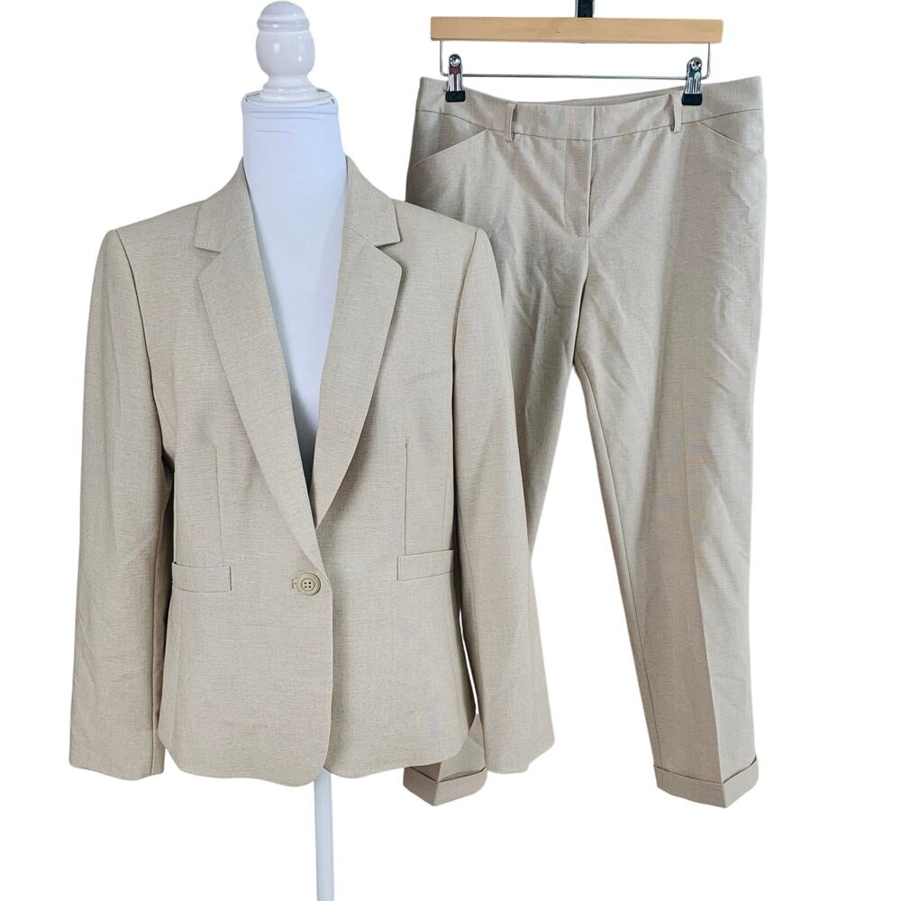 Women's Tan Pantsuit